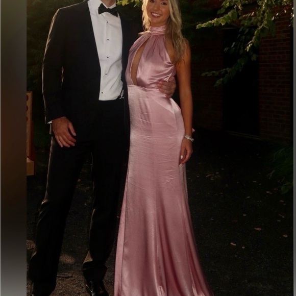 Lovers + Friends Dresses & Skirts - Lovers + Friends Pink Evening Gown